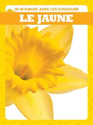 cover image of Le jaune (Yellow)
